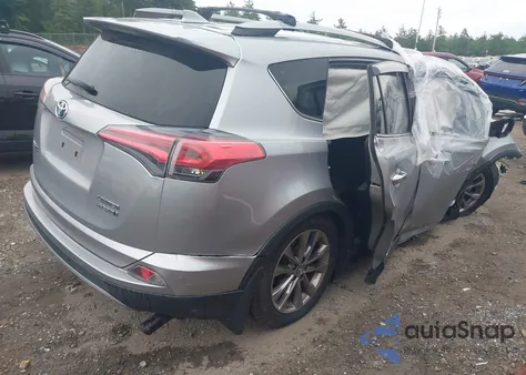 2017 Toyota Rav4 Hybrid Limited из США, поврежденный, VIN JTMDJREV1HD106744